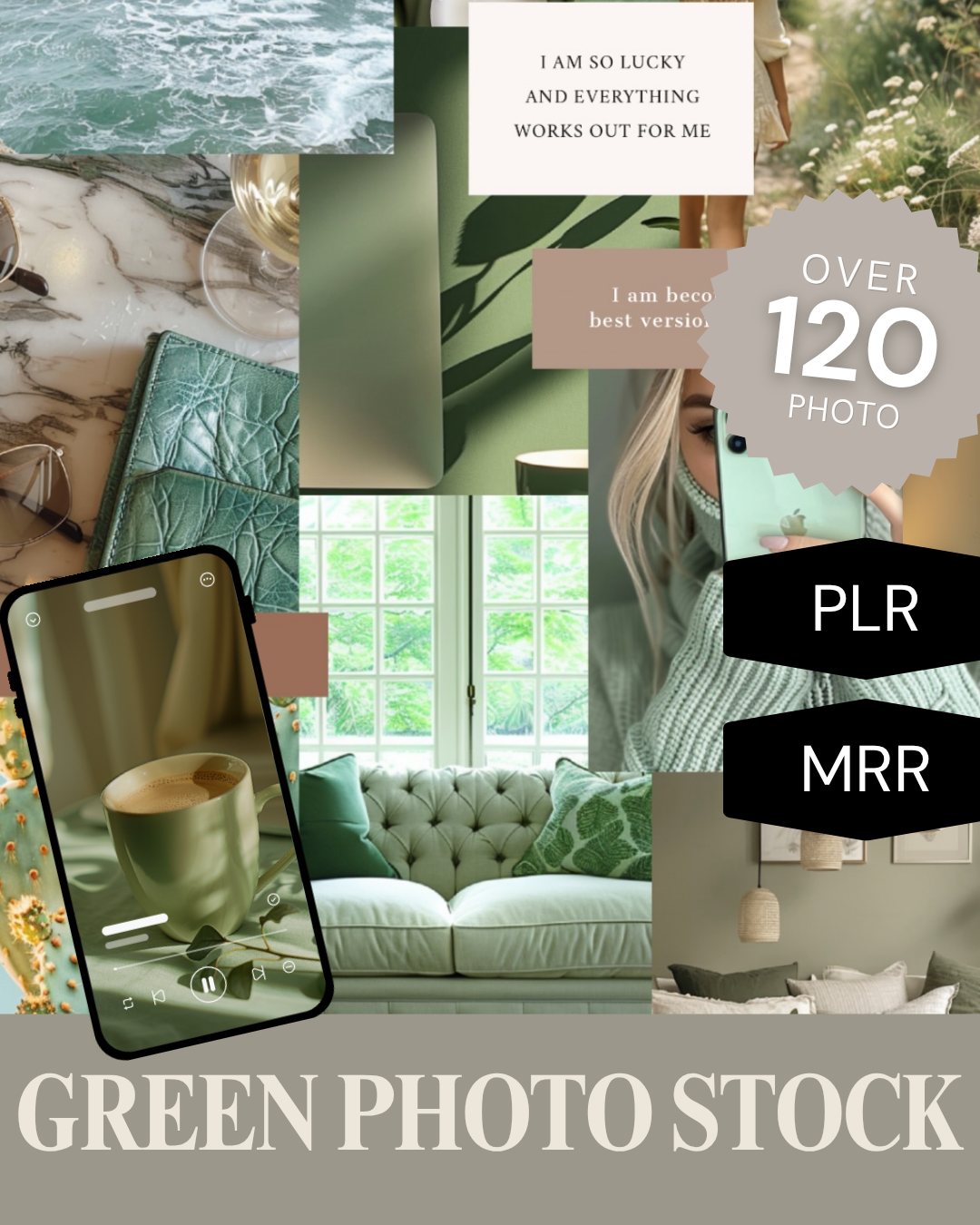 【再販OK】GREEN PHOTO STOCK