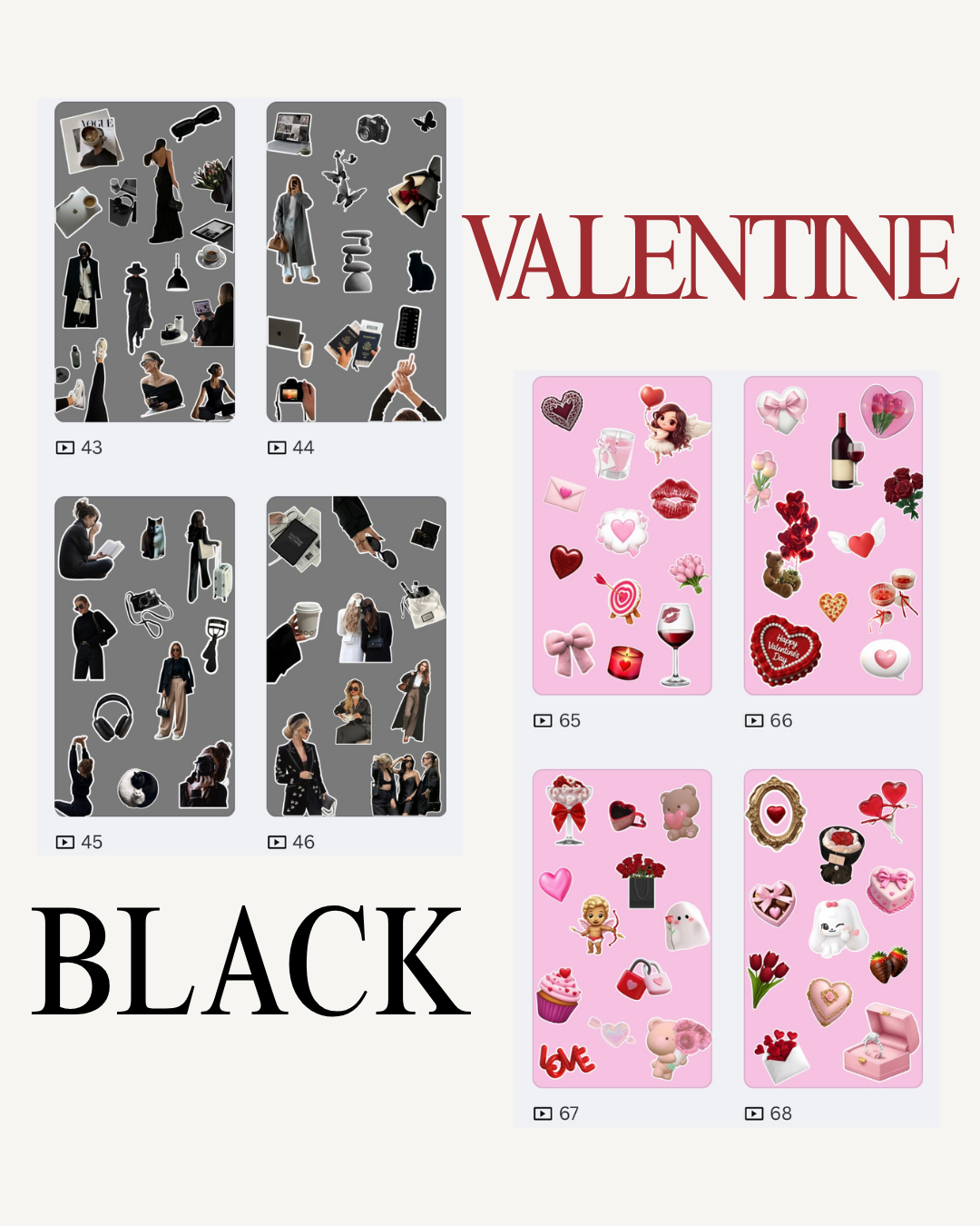 【自己利用】Sticker kit 500