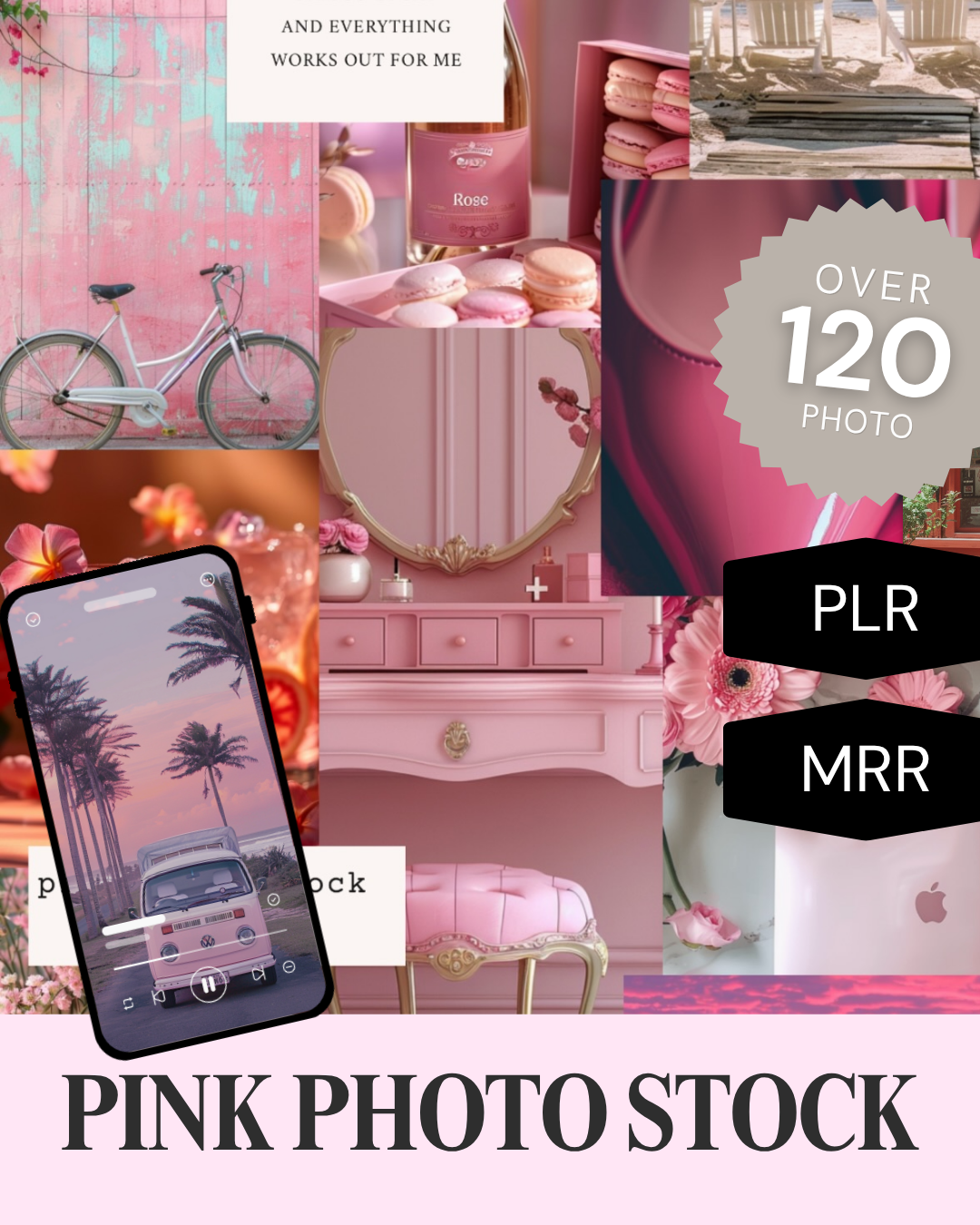 【再販OK】PINK PHOTO STOCK